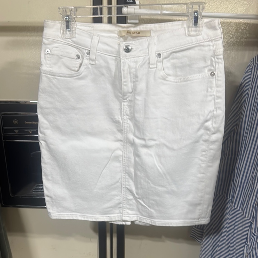 Big Star White Pencil Skirt